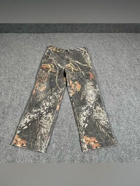 mossy oak camo pants Youth medium (8-10) Adjustable Waist Hunting Outdoors